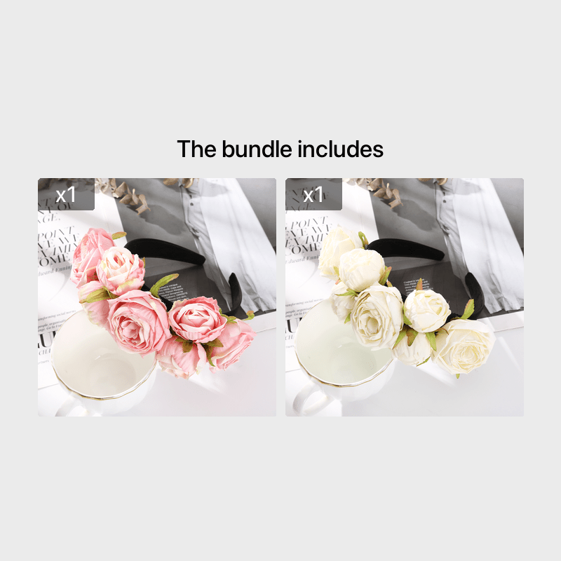 Rose Flower Crown Headband Party Hair Accessories