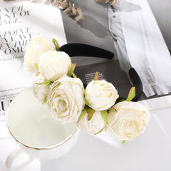 Rose Flower Crown Headband Party Hair Accessories