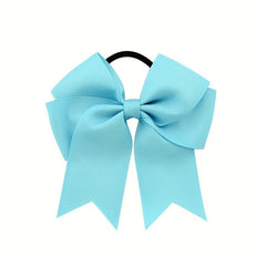 Dovetail Streamer Bow Hair Tie Leather Hair Rope