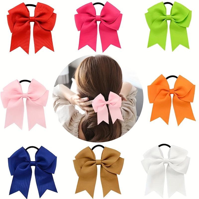 Dovetail Streamer Bow Hair Tie Leather Hair Rope