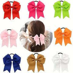 Dovetail Streamer Bow Hair Tie Leather Hair Rope