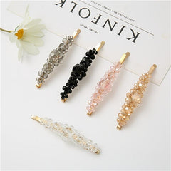 Crystal Hairclip Bridal Wedding Hairpin Barrette Party Prom Hair Accessories