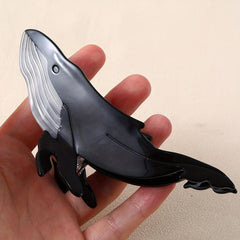 Whale Shaped Hair Clip Ocean Series Acetate Jaw Clip for Women Girls