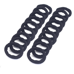 100pcs Elastic Hair Tie Seamless Hair Rope Thick Ponytail Holder Hair Accessorie