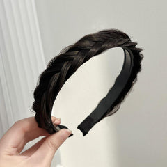 Fishbone Braids Hairbands Hair Hoop Headwear