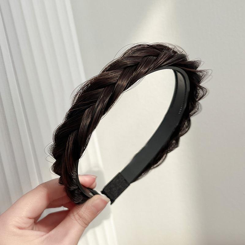 Fishbone Braids Hairbands Hair Hoop Headwear