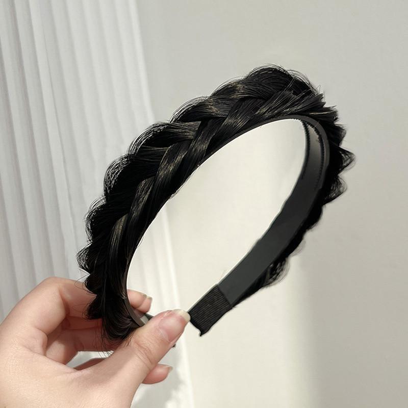 Fishbone Braids Hairbands Hair Hoop Headwear