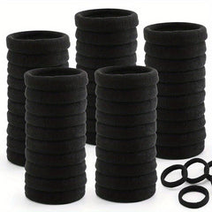 120pcs Elastic Hair Rope Seamless Hair Ring for Women