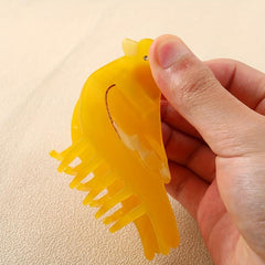 Acrylic Bird Shape Hair Claw Non slip Shark Claw Hair Accessories
