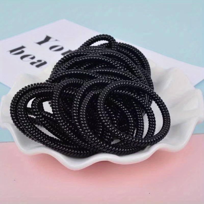 Spiral Hair Tie Elastic Ponytail Holder Hair Accessories
