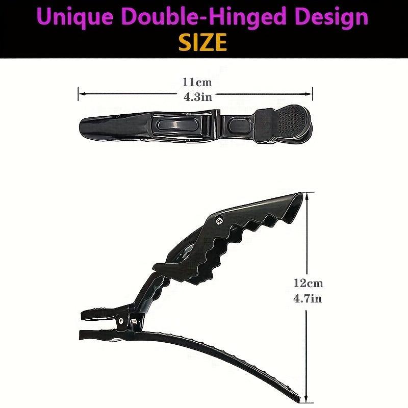 12pcs Hair Clip Basic Duck Billed Clip Hair Styler Women's Hair Accessories