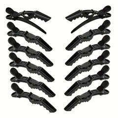 12pcs Hair Clip Basic Duck Billed Clip Hair Styler Women's Hair Accessories
