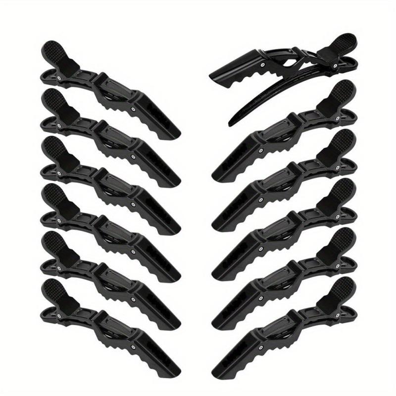 12pcs Hair Clip Basic Duck Billed Clip Hair Styler Women's Hair Accessories