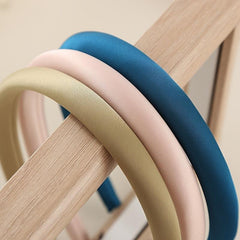 Silk Satin Sponge Headband Hairband for Women