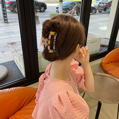 Transparent Hair Claw Large Shark Claw Ponytail Holder Hair Accessory