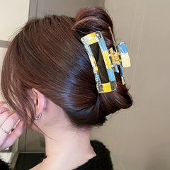 Transparent Hair Claw Large Shark Claw Ponytail Holder Hair Accessory
