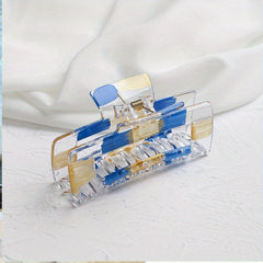 Transparent Hair Claw Large Shark Claw Ponytail Holder Hair Accessory