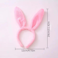 Sequin Rabbit Bunny Ears Hairband Cosplay Party Accessory