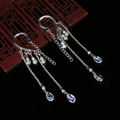 Antique Chinese Face Curtain Hanfu Hair Accessory