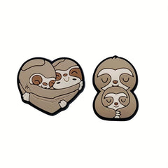 16pcs Sloth Shoe Charm PVC Shoe Buckle Clogs DIY Decoration