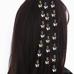 Butterfly Hair Braiding Cuffs Dreadlock Clips Pendants Braid Accessories