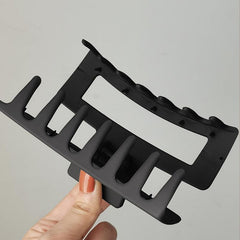 3pcs Medium Matte Hair Claws Acrylic Hair Claw Clip For Thick Thin Hair