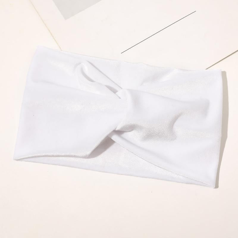Velvet Stretchy Retro Cross Headband for Sports Yoga Sweatband Hair Accessori