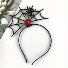 Halloween Head Hoop Spider Net Hair Accessory Party Decoration