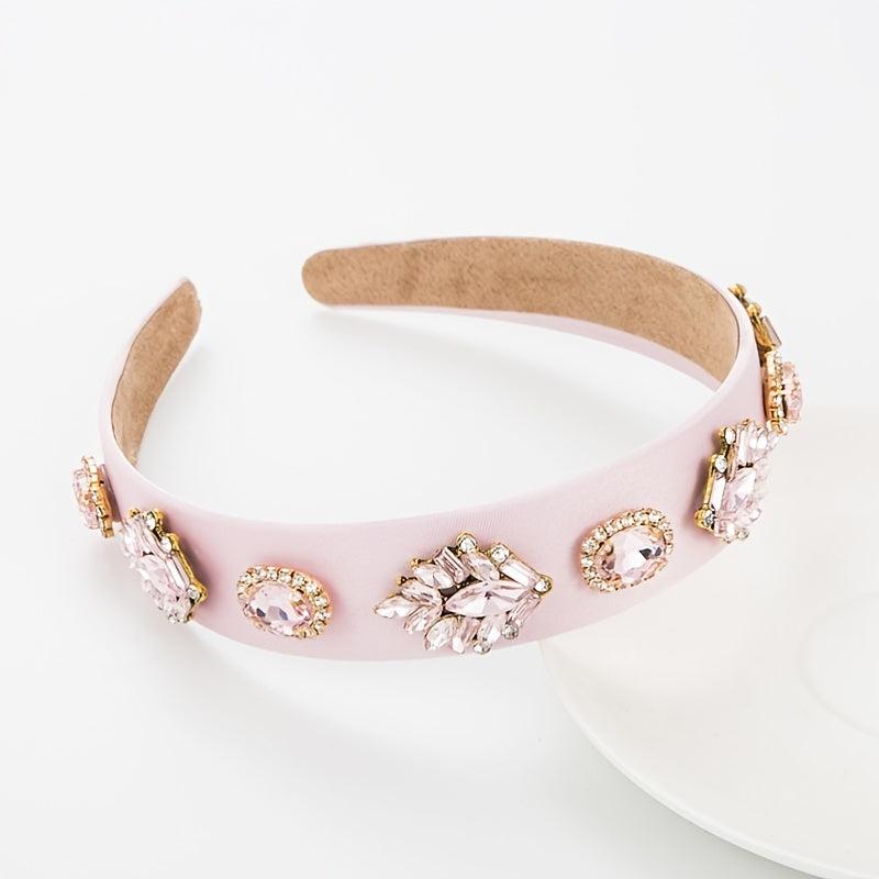 Crystal Rhinestone Beaded Headband