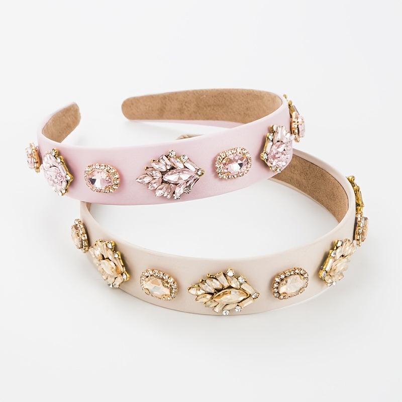Crystal Rhinestone Beaded Headband