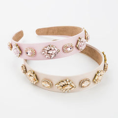 Crystal Rhinestone Beaded Headband