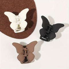 3pcs Frosted Hair Claw Clip Rectangle Hairpin Daily Hair Accessories