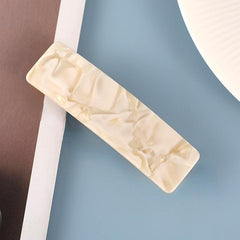 Acetic Acid Acrylic Barrette Occipital Bun Hair Clip