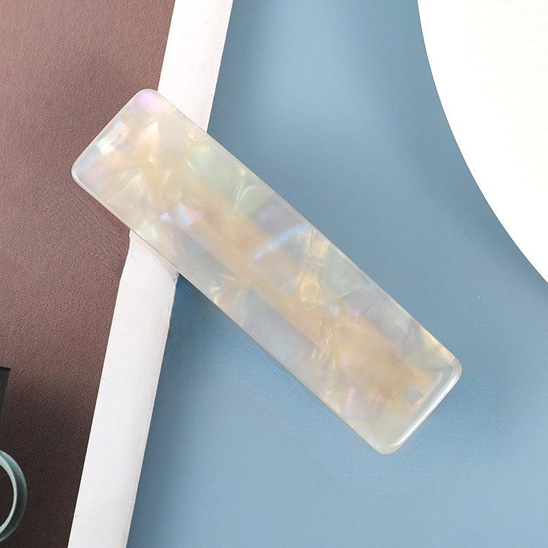 Acetic Acid Acrylic Barrette Occipital Bun Hair Clip