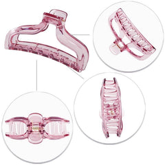 Acrylic Big Hair Claw Clips Strong Hold for Thick Hair