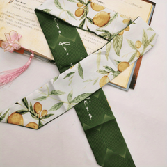 Women's Ribbon Scarf Hairband Neckerchief Ponytail Holder