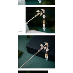 Ginkgo Leaf Hairpin Retro Hair Stick Women Hair Accessories
