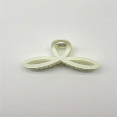 Frosted Clover Hair Claw Clip Strong Hold Grip Hair Jaw Clip