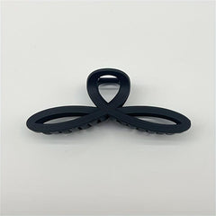 Frosted Clover Hair Claw Clip Strong Hold Grip Hair Jaw Clip