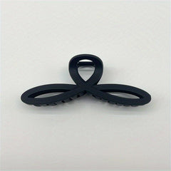Frosted Clover Hair Claw Clip Strong Hold Grip Hair Jaw Clip