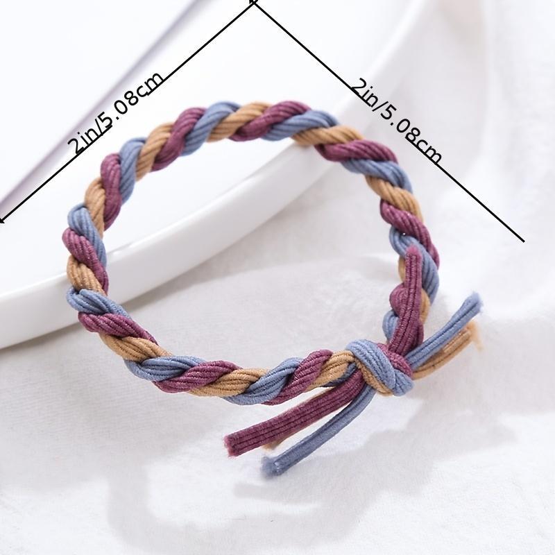 Wide Elastic Hair Ties for Women Girls - Soft Hair Accessories
