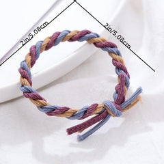 Wide Elastic Hair Ties for Women Girls - Soft Hair Accessories