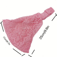 Lace Wide Headband Elastic Hair Band Hair Accessories For Women Girls