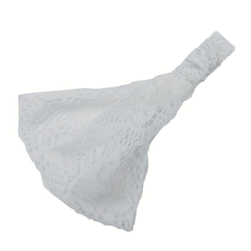 Lace Wide Headband Elastic Hair Band Hair Accessories For Women Girls