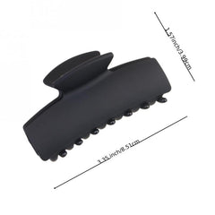 Matte Finish Large Hair Claw Clip