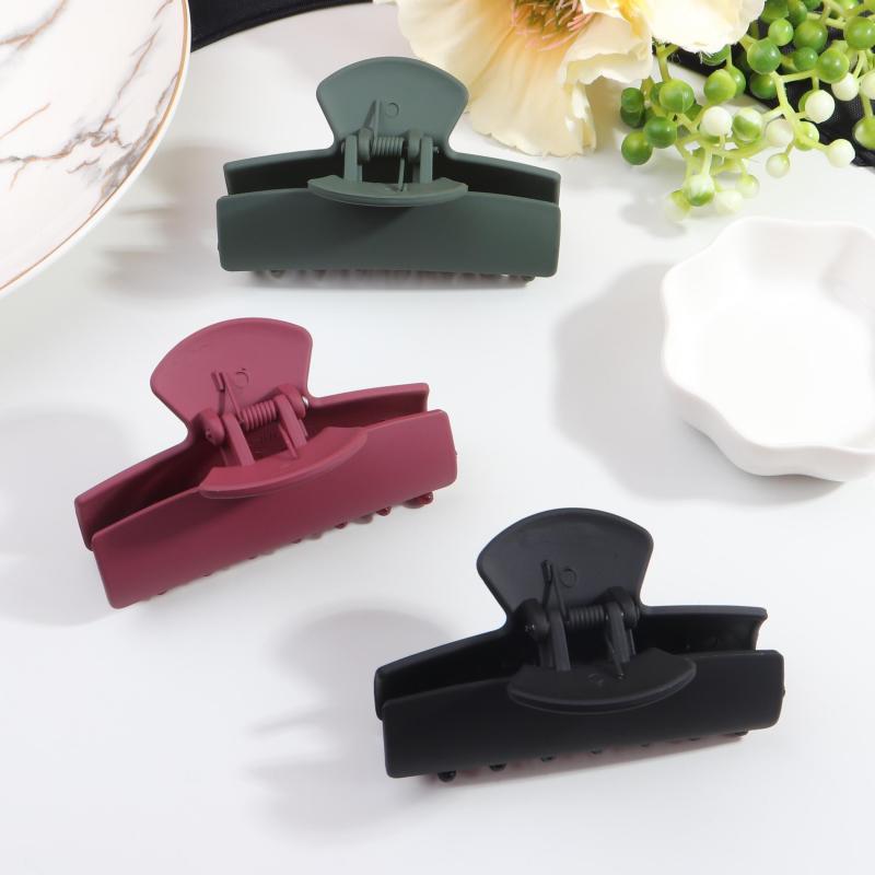 Matte Finish Large Hair Claw Clip