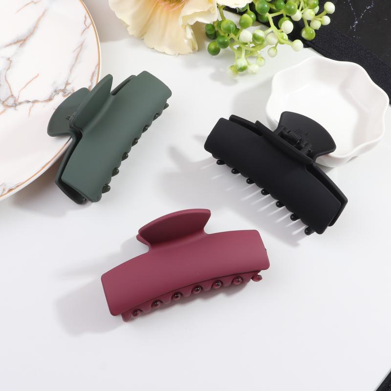 Matte Finish Large Hair Claw Clip