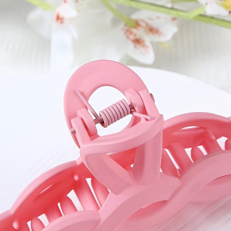 Frosted Twist Hair Claw Clip Strong Hold Grip Hair Jaw Clip