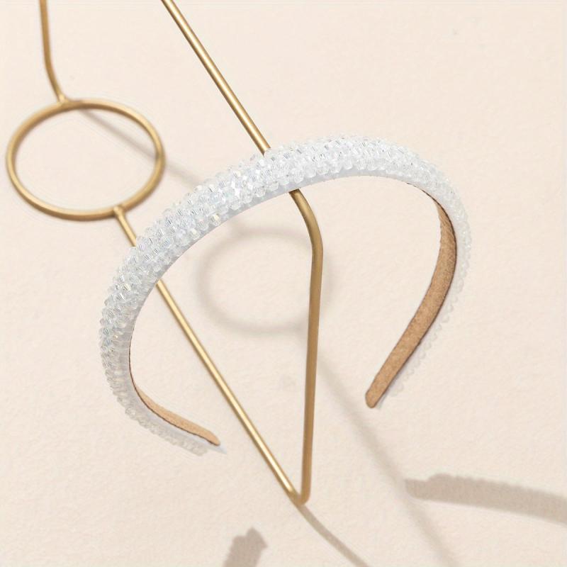 Colorful Rhinestone Headband Glitter Hair Band for Women Girls