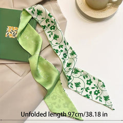 Skinny Headband Scarf Hair Wrist Turban Ribbon Hairband